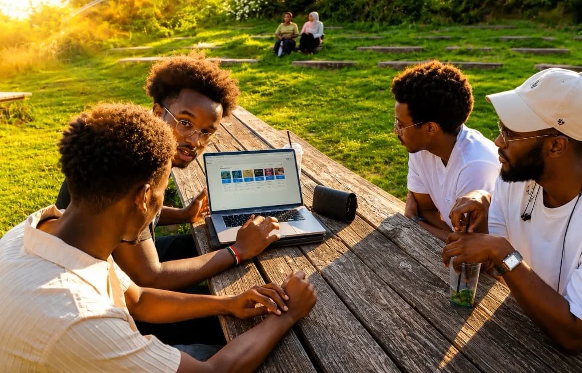 Families and friends playing Xujjo together